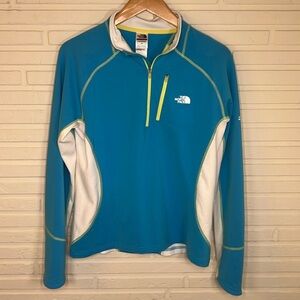 The North Face Blue Flight Series Quarter Zip Pullover, Women’s Size Large